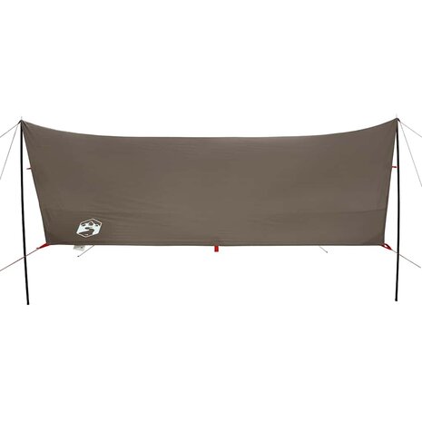 Kampeerluifel waterdicht 438x376x212 cm bruin 5