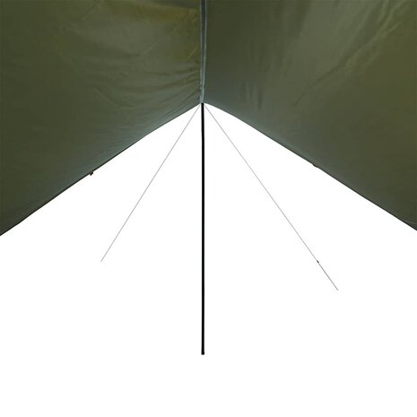 Kampeerluifel waterdicht 462x306x211 cm olijfgroen 6