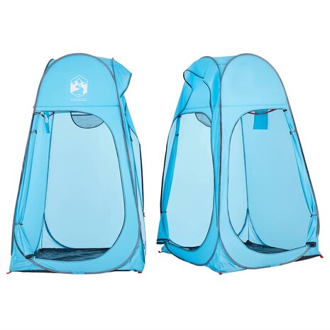 Privacytent pop-up waterdicht blauw 5