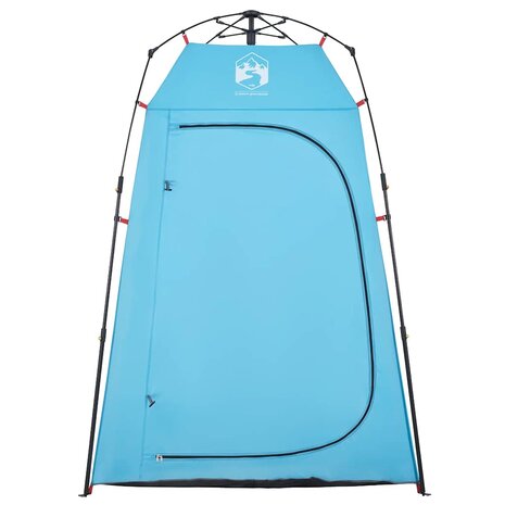 Privacytent snelsluiting waterdicht blauw 5