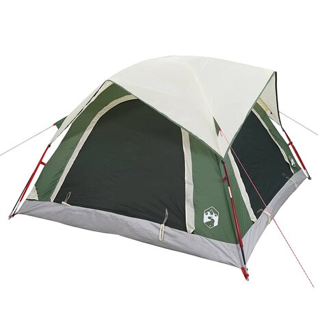 Tent 4-persoons waterdicht groen 5