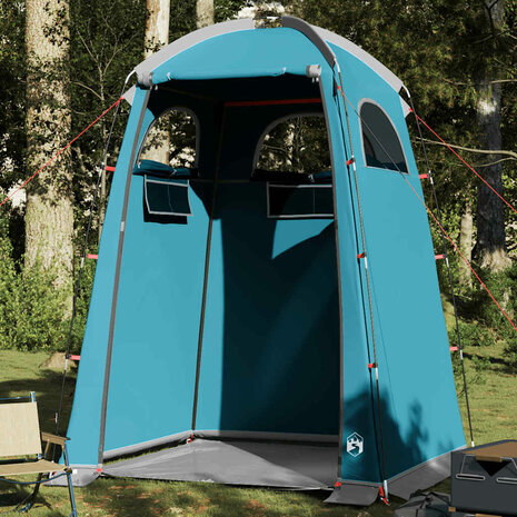 Douchetent waterdicht blauw 1