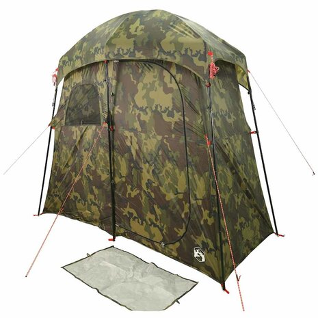 Douchetent 2-persoons waterdicht camouflage 5