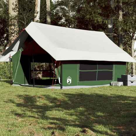 Tent 5-persoons waterdicht groen 1