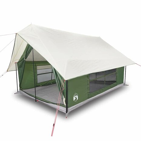 Tent 5-persoons waterdicht groen 2