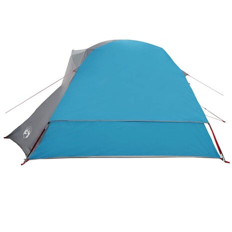 Tent 4-persoons waterdicht blauw 7