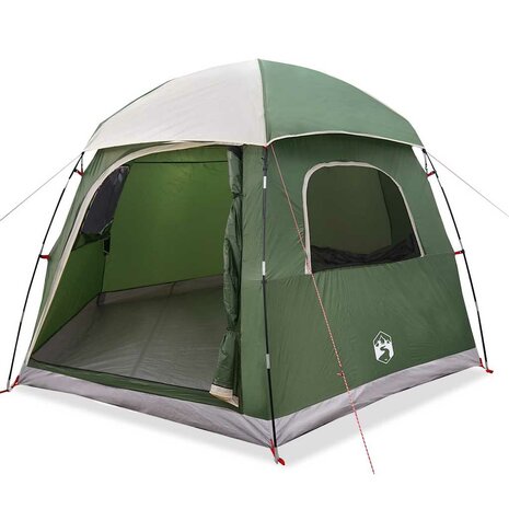 Familietent iglo 6-persoons groen waterdicht 2