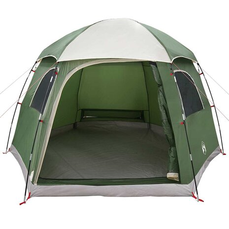 Familietent iglo 6-persoons groen waterdicht 5
