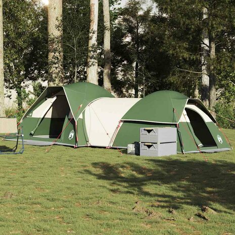 Tent 5-persoons waterdicht groen 1