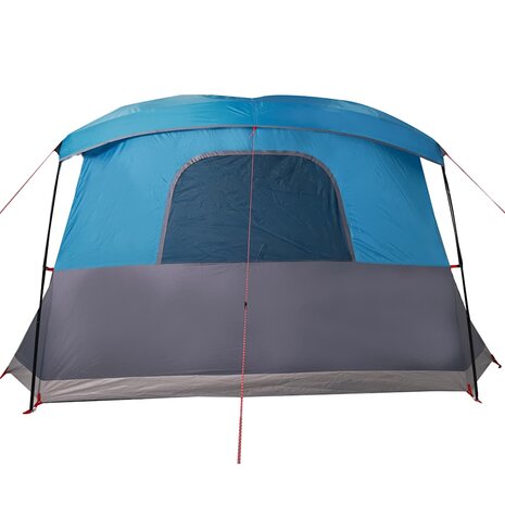 Tent met luifel 4-persoons waterdicht blauw 9