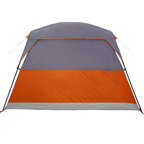 Tent 4-persoons waterdicht oranje 9