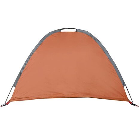 Opbergtent 9 vakken waterdicht grijs en oranje 8