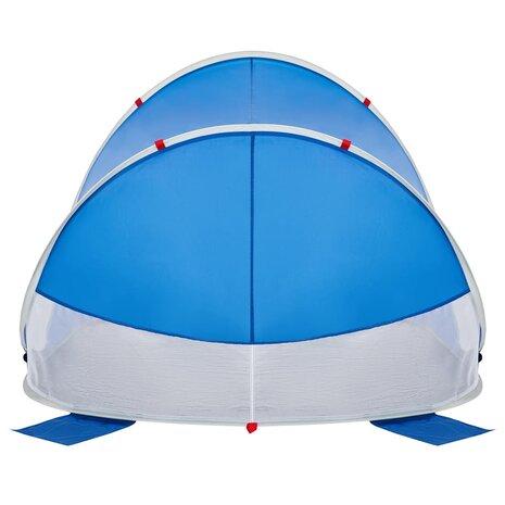 Strandtent pop-up waterdicht azuurblauw 7