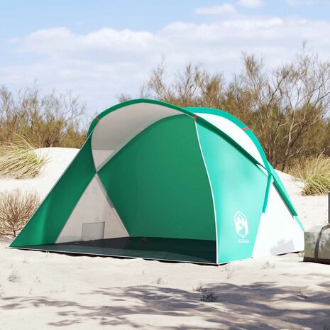Strandtent 2-persoons pop-up waterdicht zeegroen 1