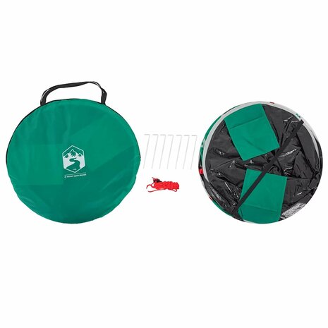 Strandtent 2-persoons pop-up waterdicht zeegroen 9