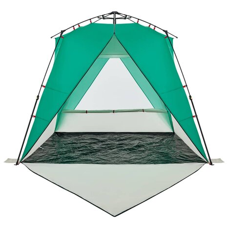 strandtent 4-persoons waterdicht snelontgrendeling zeegroen 9