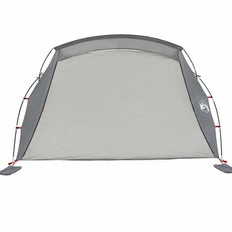Strandtent 2-persoons waterdicht grijs 6