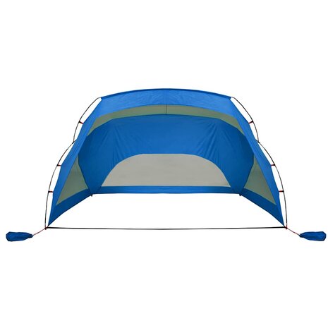 Strandtent 274x178x170/148 cm 185T polyester azuurblauw 5