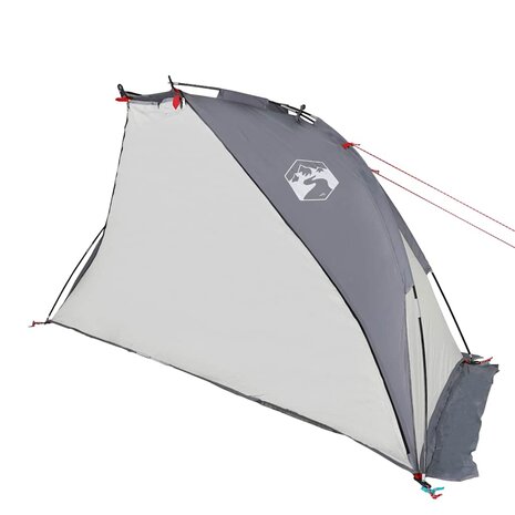Strandtent 268x223x125 cm 185T polyester grijs 5