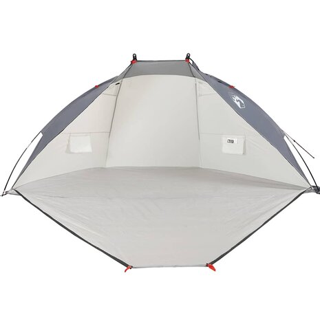 Strandtent 268x223x125 cm 185T polyester grijs 7