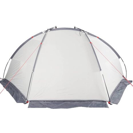 Strandtent 268x223x125 cm 185T polyester grijs 9