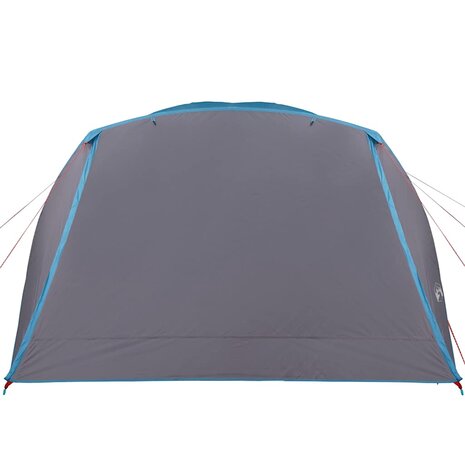 Gezinstent met luifel 6-persoons waterdicht blauw 7