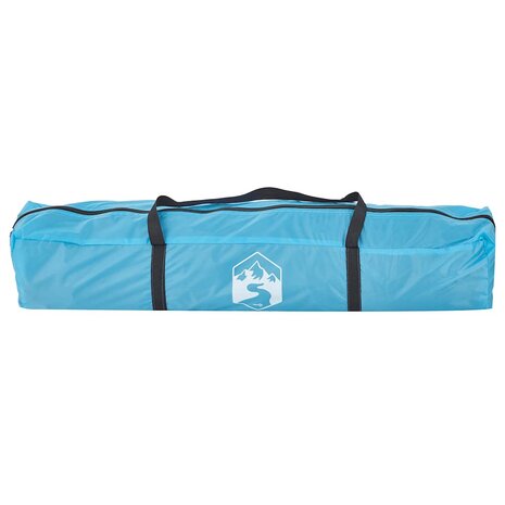 Koepeltent 3-persoons snelontgrendeling blauw 9