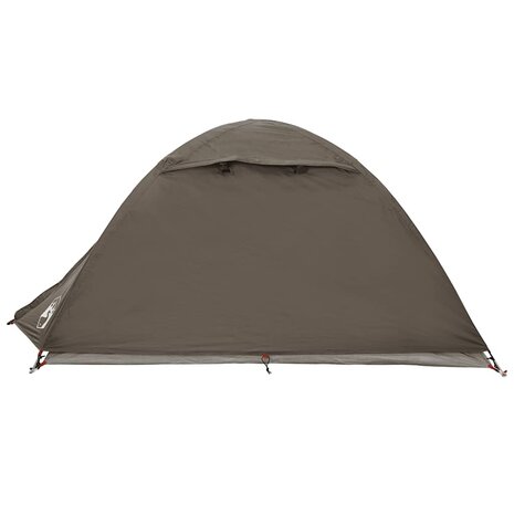 Koepeltent 2-persoons waterdicht bruin 8