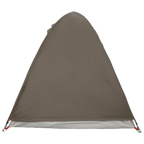 Koepeltent 2-persoons waterdicht bruin 9