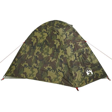 Koepeltent 4-persoons waterdicht camouflage 7