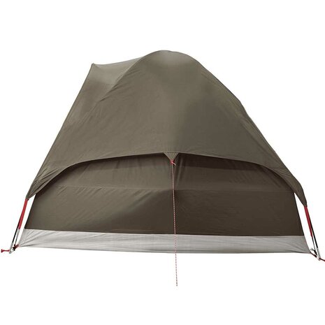 Koepeltent 2-persoons waterdicht bruin 9