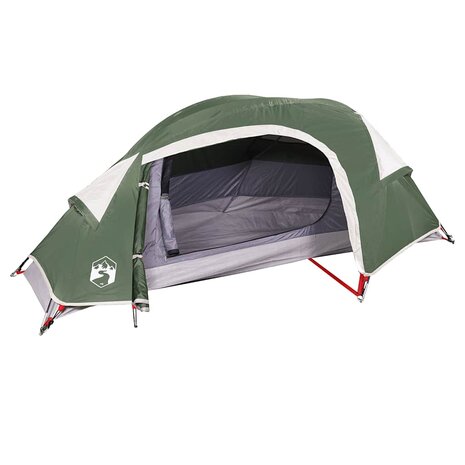 Koepeltent 1-persoons waterdicht groen 4