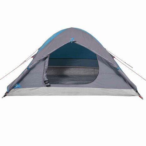Koepeltent 4-persoons waterdicht blauw 7