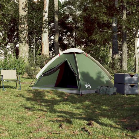 Koepeltent 2-persoons waterdicht groen 4