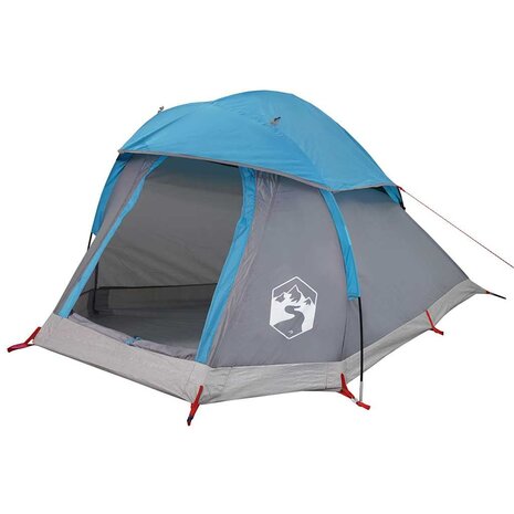 Koepeltent 1-persoons waterdicht blauw 4