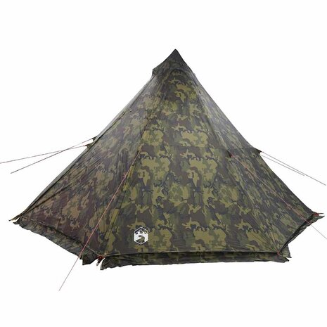 Tipitent 6-persoons camouflage waterdicht 8
