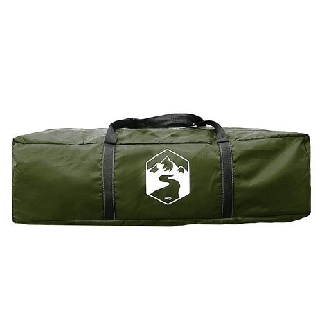 Tunneltent 4-persoons waterdicht groen 8
