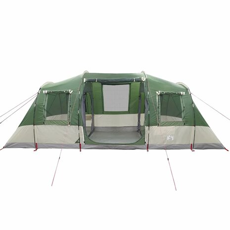 Tunneltent 6-persoons waterdicht groen 6