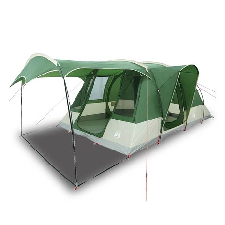 Tunneltent 5-persoons waterdicht groen 2