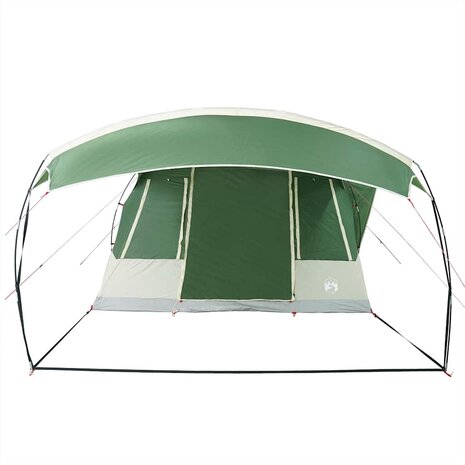 Tunneltent 5-persoons waterdicht groen 7