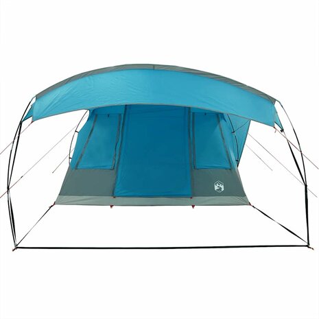 Tunneltent 5-persoons waterdicht blauw 7