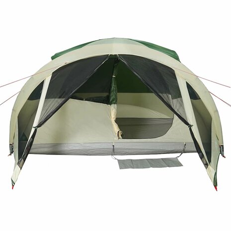Tunneltent 6-persoons waterdicht groen 7