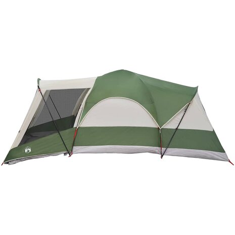 Tunneltent 8-persoons waterdicht groen 7