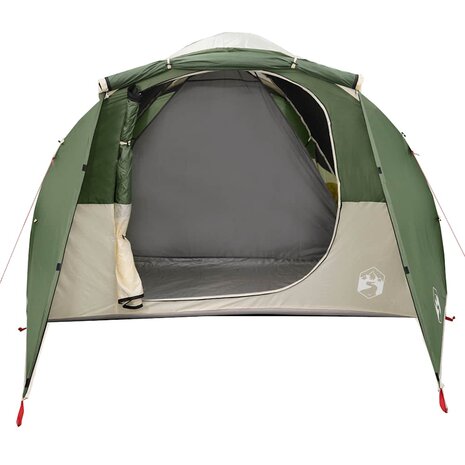 Tunneltent 6-persoons waterdicht groen 5