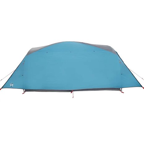 Tunneltent 6-persoons waterdicht blauw 7