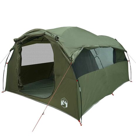 Tunneltent 6-persoons waterdicht olijfgroen 4