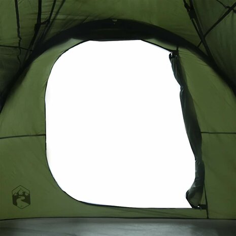 Tunneltent 6-persoons waterdicht olijfgroen 9
