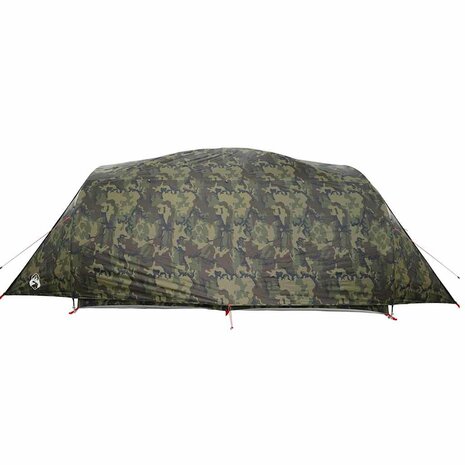 Tunneltent 6-persoons waterdicht camouflage 7