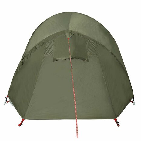 Tunneltent 3-persoons waterdicht olijfgroen 9