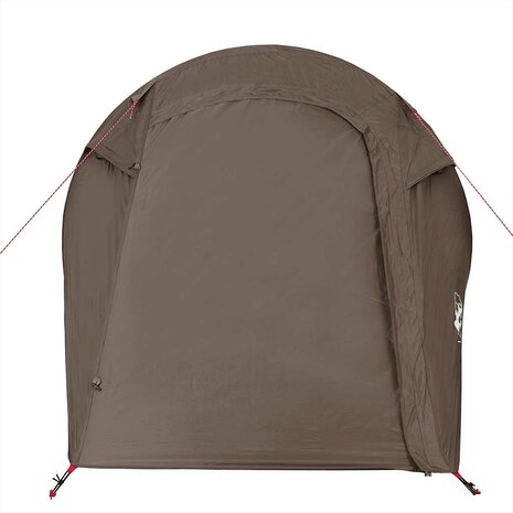 Tunneltent 3-persoons waterdicht bruin 7